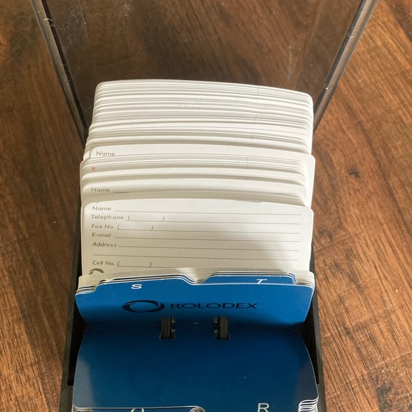 Business cards desk organizer - Picture 2 of 4